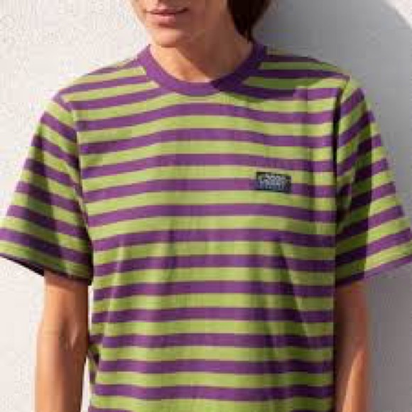 SOLD Stüssy Green and Purple Murray Dress - Picture 3 of 6
